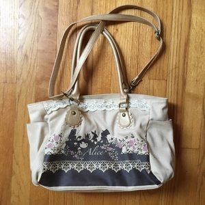 Lace Sparkley Alice in Wonderland Purse/Handbag